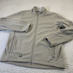 Triple Aught Design Jacket Mens XL Full Zip Olive Green Tactical Fleece Lined